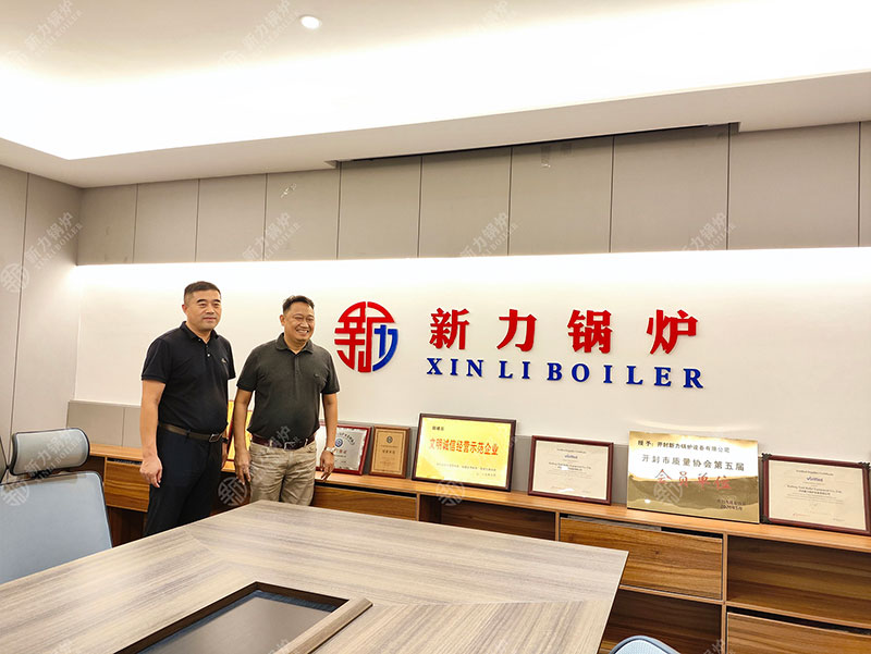 菲律宾客户探访PP电子模拟器锅炉生产基地！