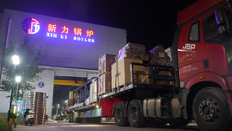 凌晨1点，PP电子模拟器锅炉的灯还亮着——为客户发出一台25吨生物质锅炉